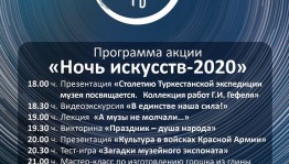 Национальный музей Республики Башкортостан присоединяется к Всероссийской акции «Ночь искусств – 2020»