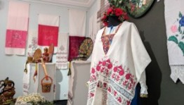 The National Museum of the Republic of Bashkortostan hosted the opening of the exhibition of towels "The Magic Pattern of Russia"