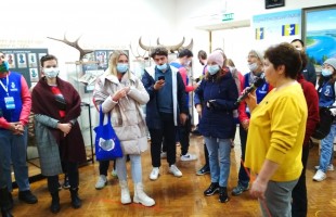 Participants of Volunteer camp visited Kushnarenkovsky district