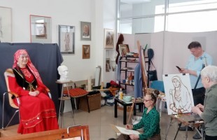 An exhibition with portraits of Bashkir beauties was opened in Yekaterinburg