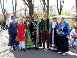 Башкиры приняли участие в Сабантуе-2017 в Риге