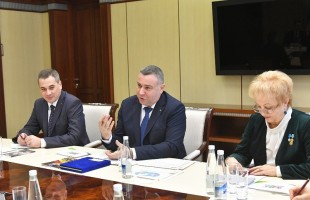 Врио Главы РБ Радий Хабиров встретился с президентом Международного Совета CIOFF Филиппом Боссаном