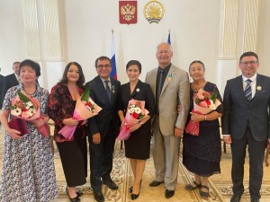 В Уфе прошла церемония награждения государственными наградами России и Башкортостана