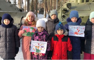 Воспитанники Уфимской детской филармонии провели патриотическую акцию