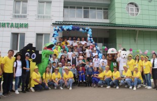 Артисты автоклуба Татышлинского района провели Сабантуй для детей с ограниченными возможностями здоровья