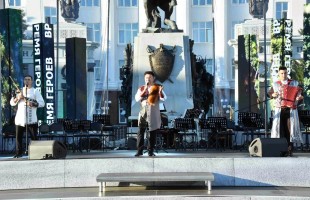В Уфе состоялся полуфинал IV Всероссийского открытого конкурса патриотической песни «Время героев»