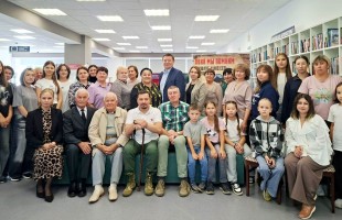 Поэт-фронтовик Алексей Преснаков встретился с жителями Благоварского района