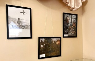 В Уфе открылась выставка картин «Голоса памяти», посвященная 80-летию Победы