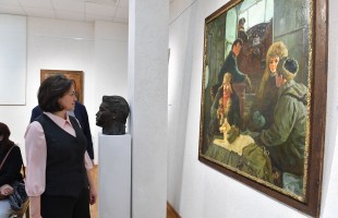 В Уфе открылась выставка «Рашид Нурмухаметов. Эпоха, люди, история»