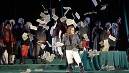 The broadcast of "Queen of Spades" opera by the artists of the Mariinsky theatre