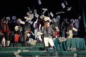 The broadcast of "Queen of Spades" opera by the artists of the Mariinsky theatre