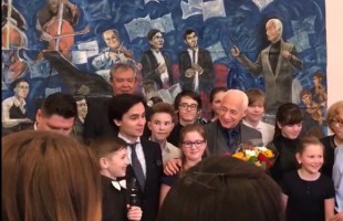 Young artists - pupils of the Vladimir Spivakov Foundation in the Republic of Bashkortostan showed their work at an exhibition in Moscow Gostiny Dvor