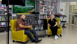 В Караидельской модельной библиотеке прошла встреча с ветераном в рамках Года защитника Отечества