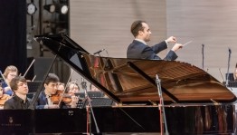 Национальный симфонический оркестр РБ представил концерт из абонементного цикла «Иоганнес Брамс».