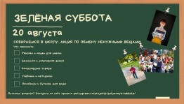 В Национальном музее РБ пройдет акция "Зеленая суббота"
